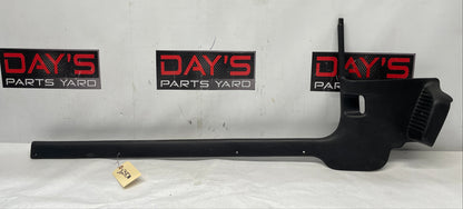 2002 Chevy Camaro Z28 LH Driver Interior Kick Panel Sill Trim Black Ebony OEM - Day's Parts Yard