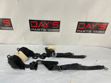 2001 Pontiac Firebird Trans AM WS6 Rear Seat Belt Seatbelt Buckle Retractors Ebony Black OEM - Day's Parts Yard