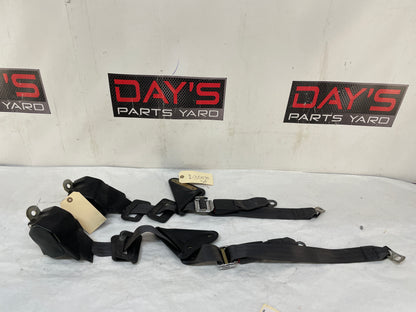 2001 Pontiac Firebird Trans AM WS6 Rear Seat Belt Seatbelt Buckle Retractors Ebony Black OEM - Day's Parts Yard