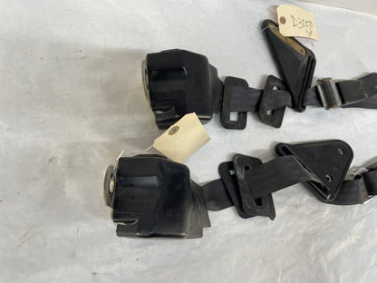 2001 Pontiac Firebird Trans AM WS6 Rear Seat Belt Seatbelt Buckle Retractors Ebony Black OEM - Day's Parts Yard