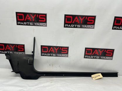 2002 Chevy Camaro Z28 LH Driver Interior Kick Panel Sill Trim Black Ebony OEM - Day's Parts Yard