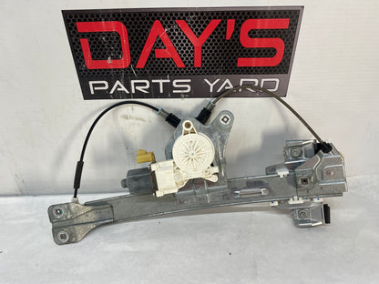 2009 Cadillac CTS-V Sedan RH Passenger Rear Window Regulator w/ Motor OEM - Day's Parts Yard