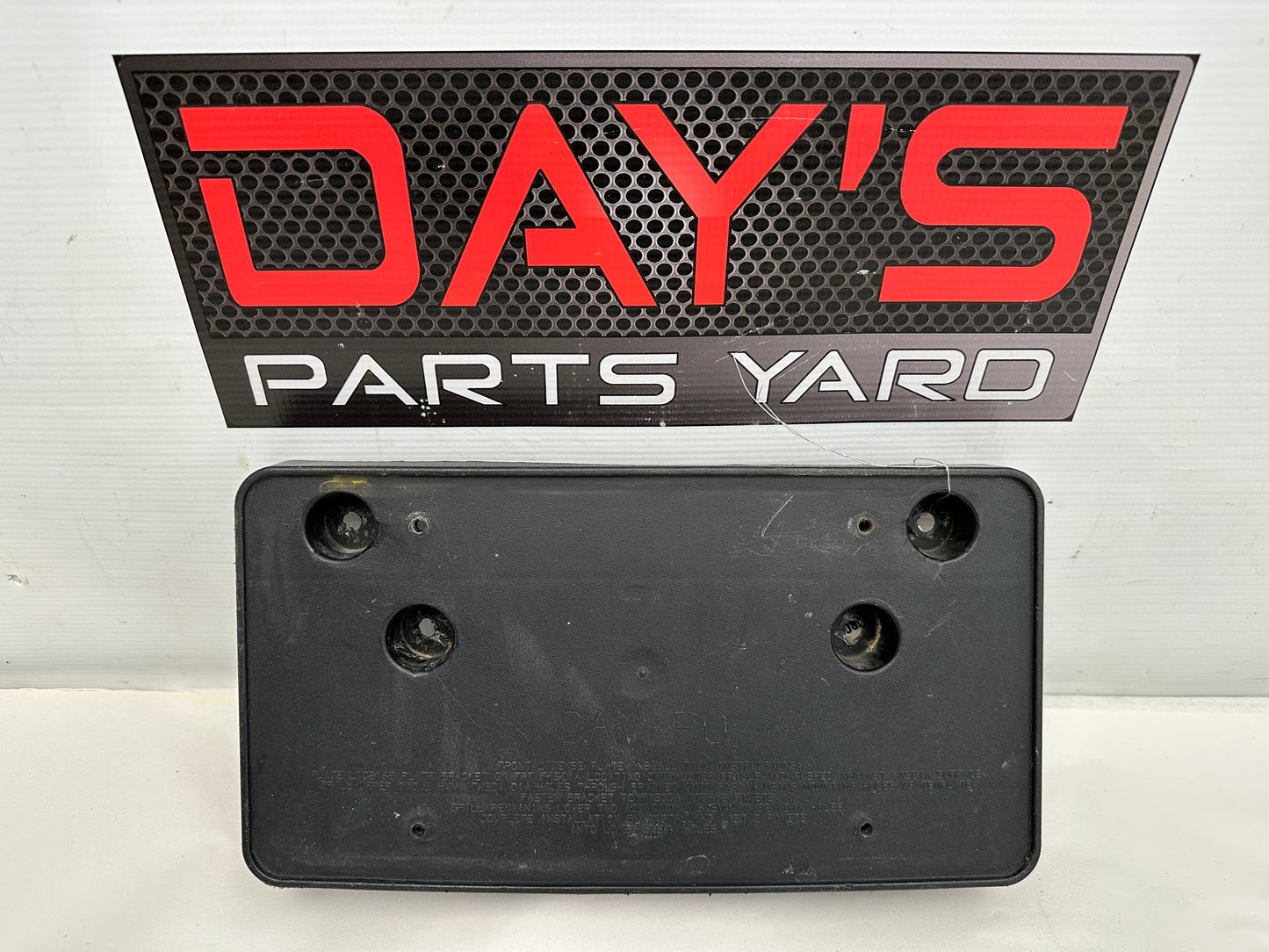2010 Chevy Camaro SS License Plate Bracket OEM