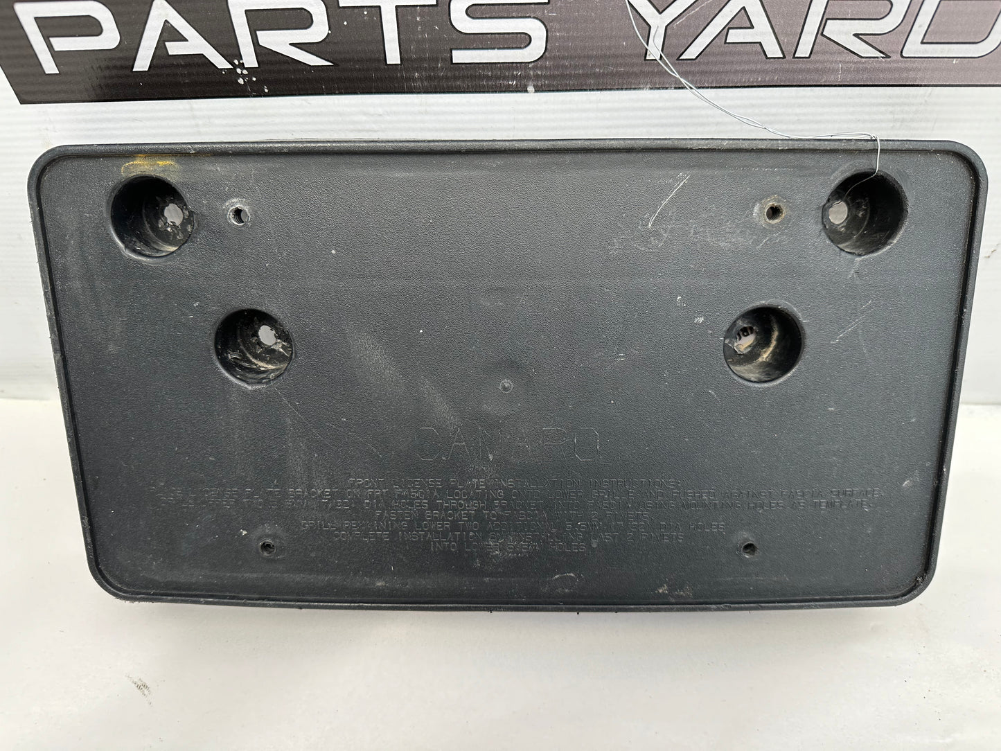2010 Chevy Camaro SS License Plate Bracket OEM