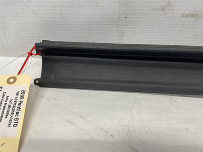 2005 Pontiac GTO RH Passenger Front Seat Frame Side Track Cover Trim Molding OEM
