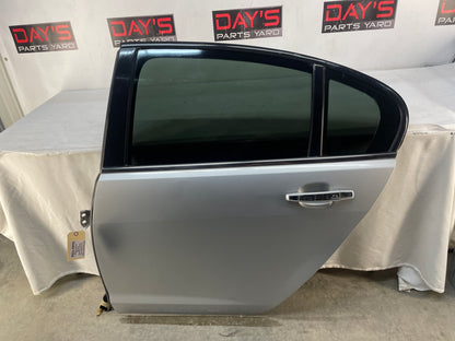 2015 Chevy SS Sedan LH Driver Exterior Rear Door Silver OEM