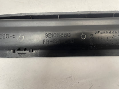 2005 Pontiac GTO RH Passenger Front Seat Frame Side Track Cover Trim Molding OEM