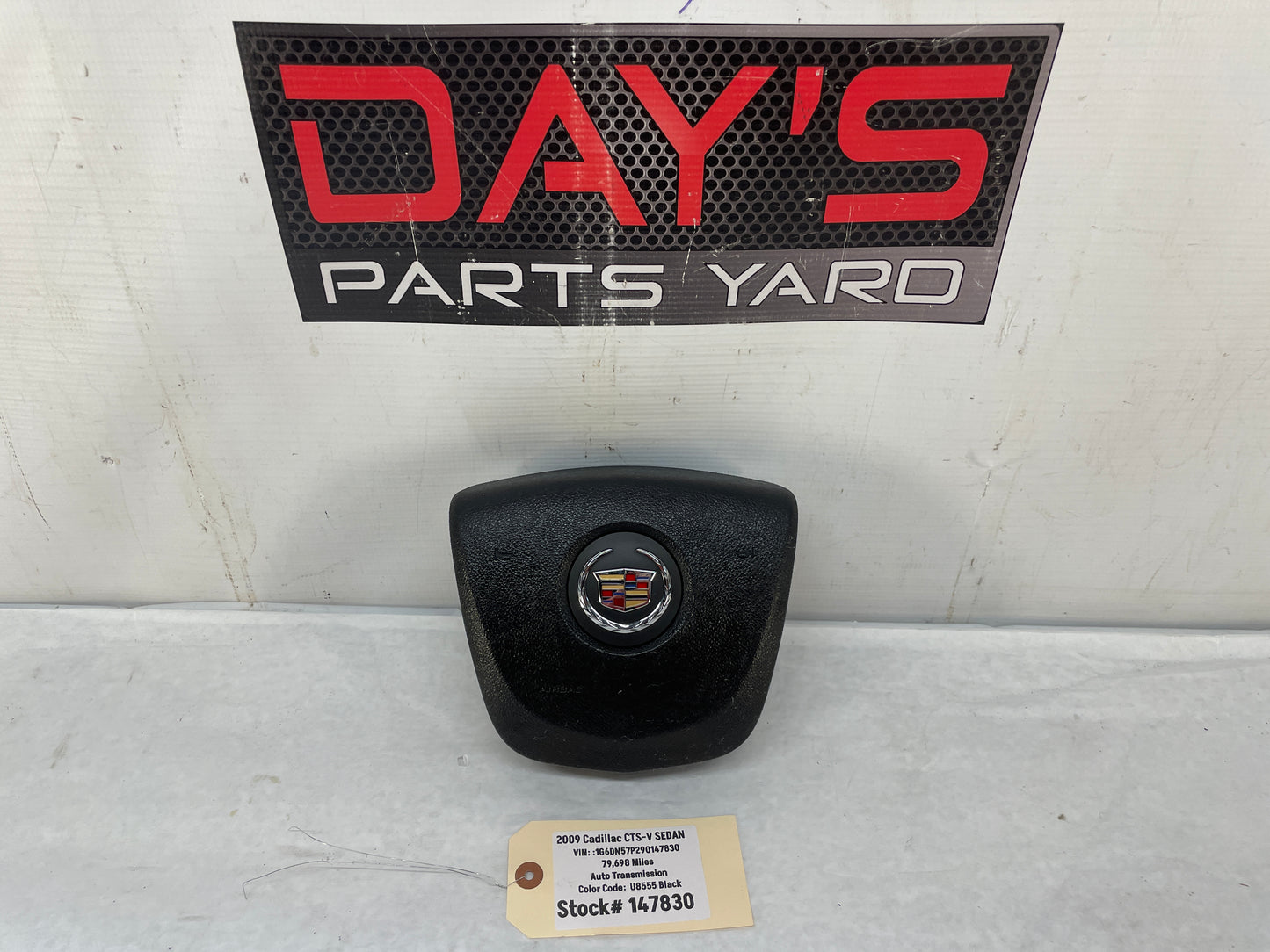 2009 Cadillac CTS-V Sedan Steering Wheel Airbag Air Bag OEM - Day's Parts Yard