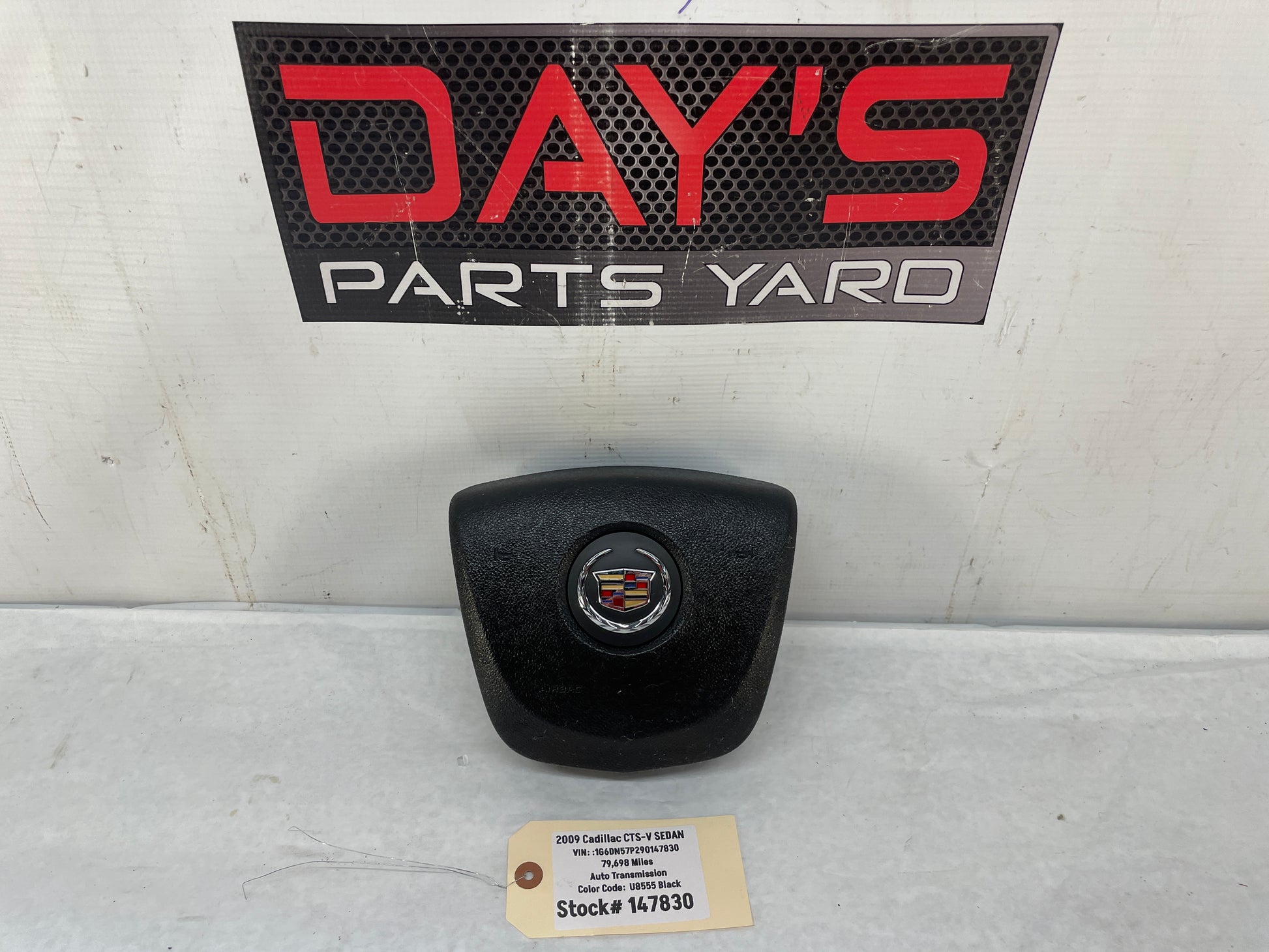 2009 Cadillac CTS-V Sedan Steering Wheel Airbag Air Bag OEM - Day's Parts Yard
