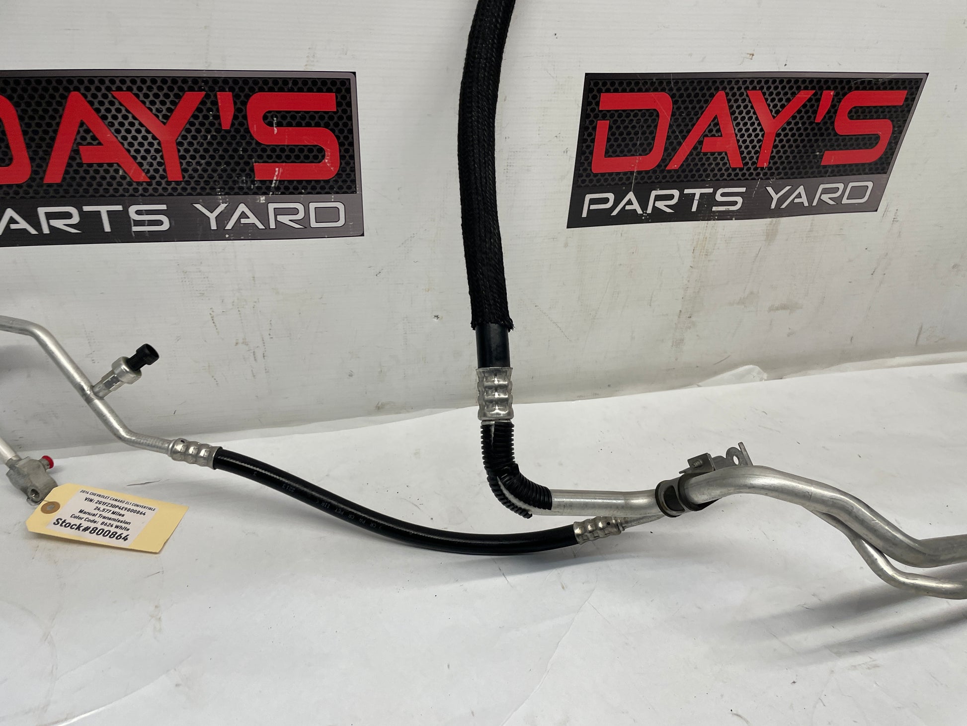 2014 Chevy Camaro ZL1 Air Conditioner AC Line Hose Manifold Tube Assembly OEM - Day's Parts Yard