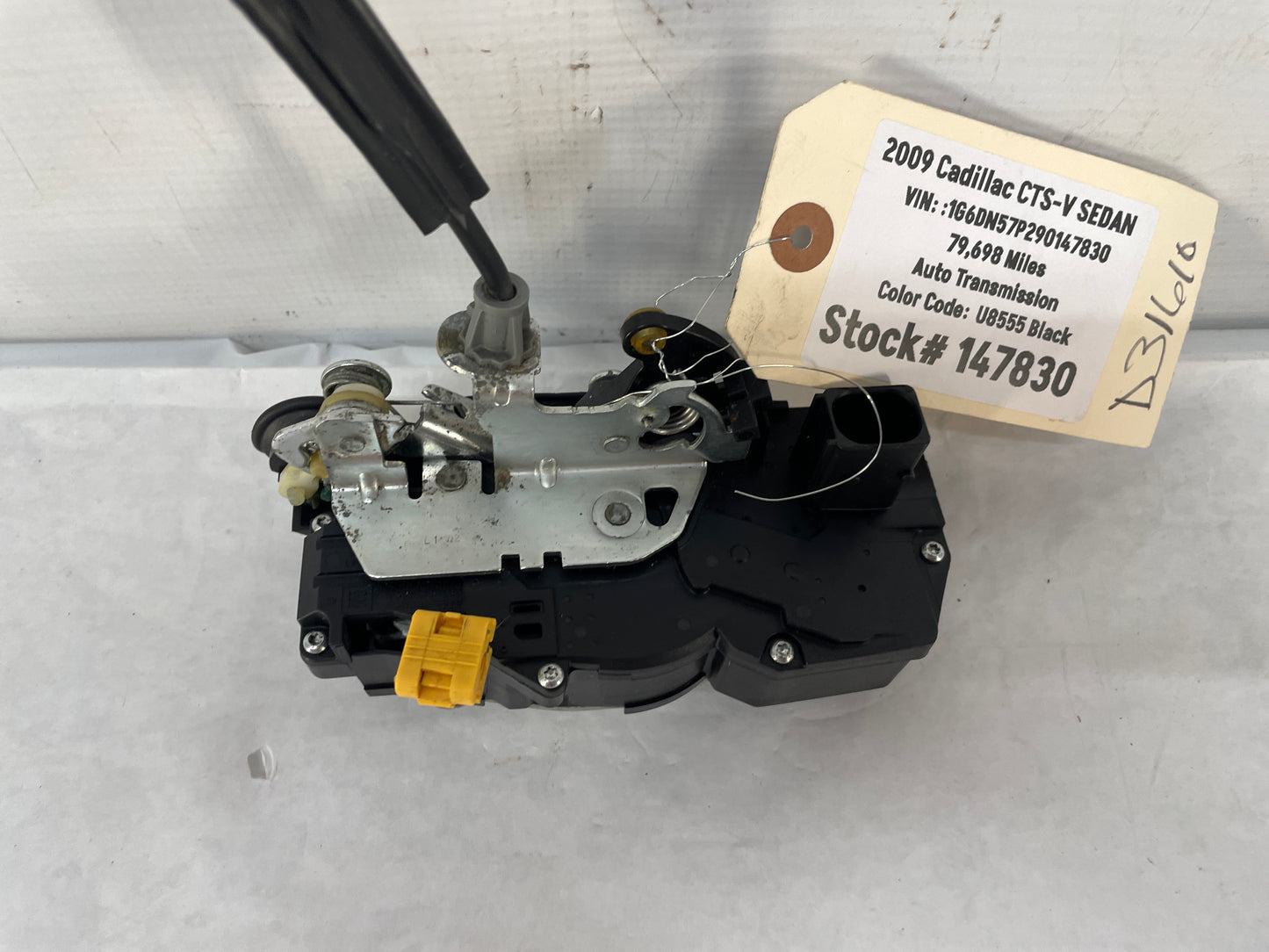 2009 Cadillac CTS-V Sedan LH Driver Rear Door Lock Actuator OEM - Day's Parts Yard