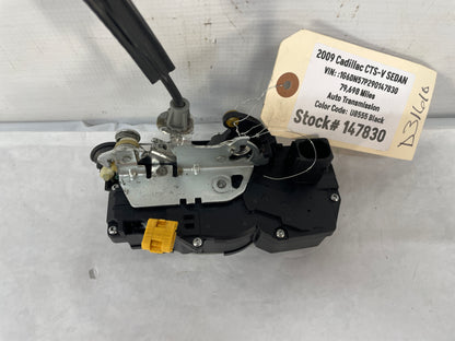 2009 Cadillac CTS-V Sedan LH Driver Rear Door Lock Actuator OEM - Day's Parts Yard