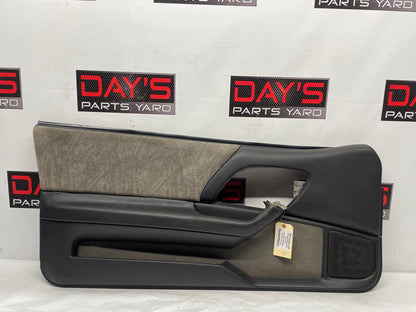 2002 Chevy Camaro Z28  LH Driver Interior Door Panel Trim Ebony Black OEM - Day's Parts Yard