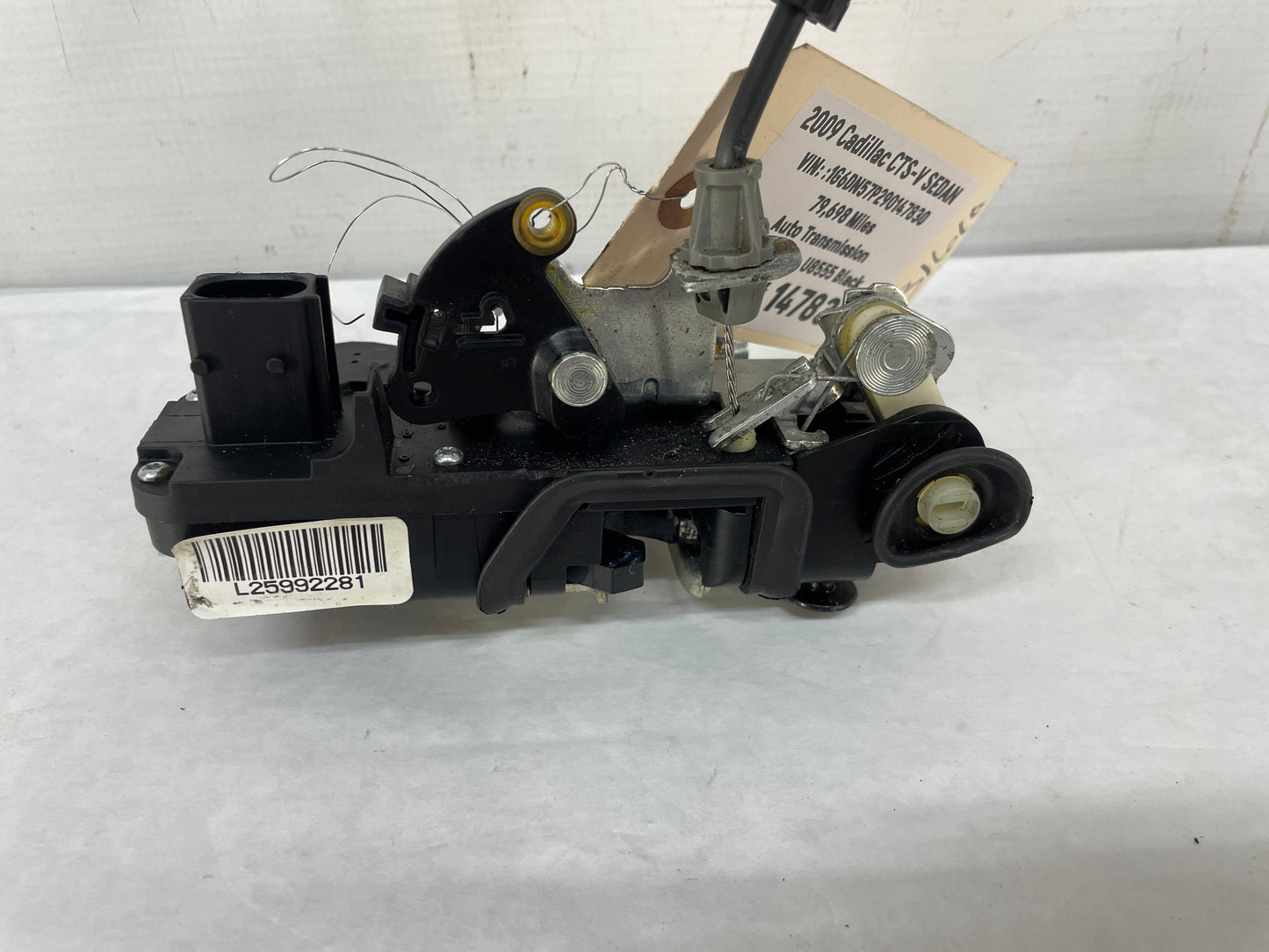 2009 Cadillac CTS-V Sedan LH Driver Rear Door Lock Actuator OEM - Day's Parts Yard