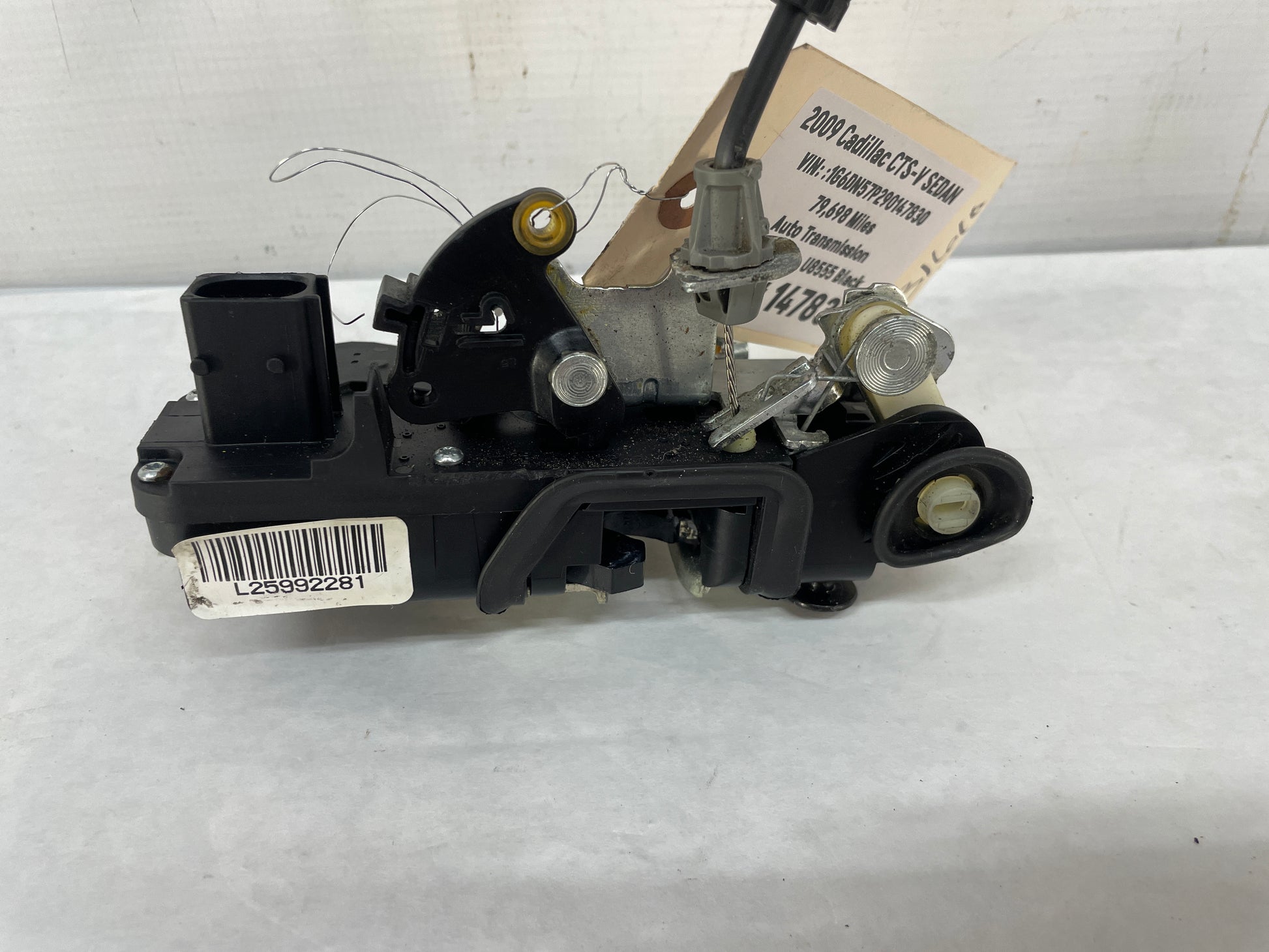 2009 Cadillac CTS-V Sedan LH Driver Rear Door Lock Actuator OEM - Day's Parts Yard