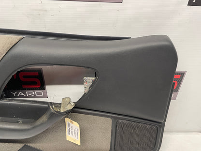 2002 Chevy Camaro Z28  LH Driver Interior Door Panel Trim Ebony Black OEM - Day's Parts Yard