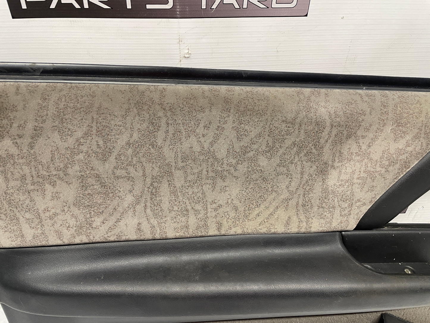 2002 Chevy Camaro Z28  LH Driver Interior Door Panel Trim Ebony Black OEM - Day's Parts Yard
