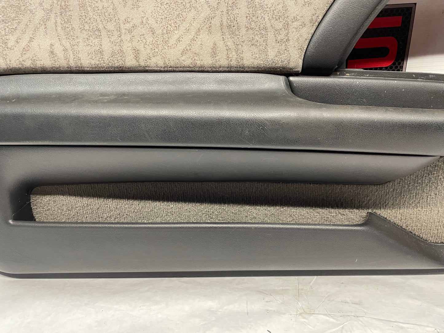 2002 Chevy Camaro Z28  LH Driver Interior Door Panel Trim Ebony Black OEM - Day's Parts Yard