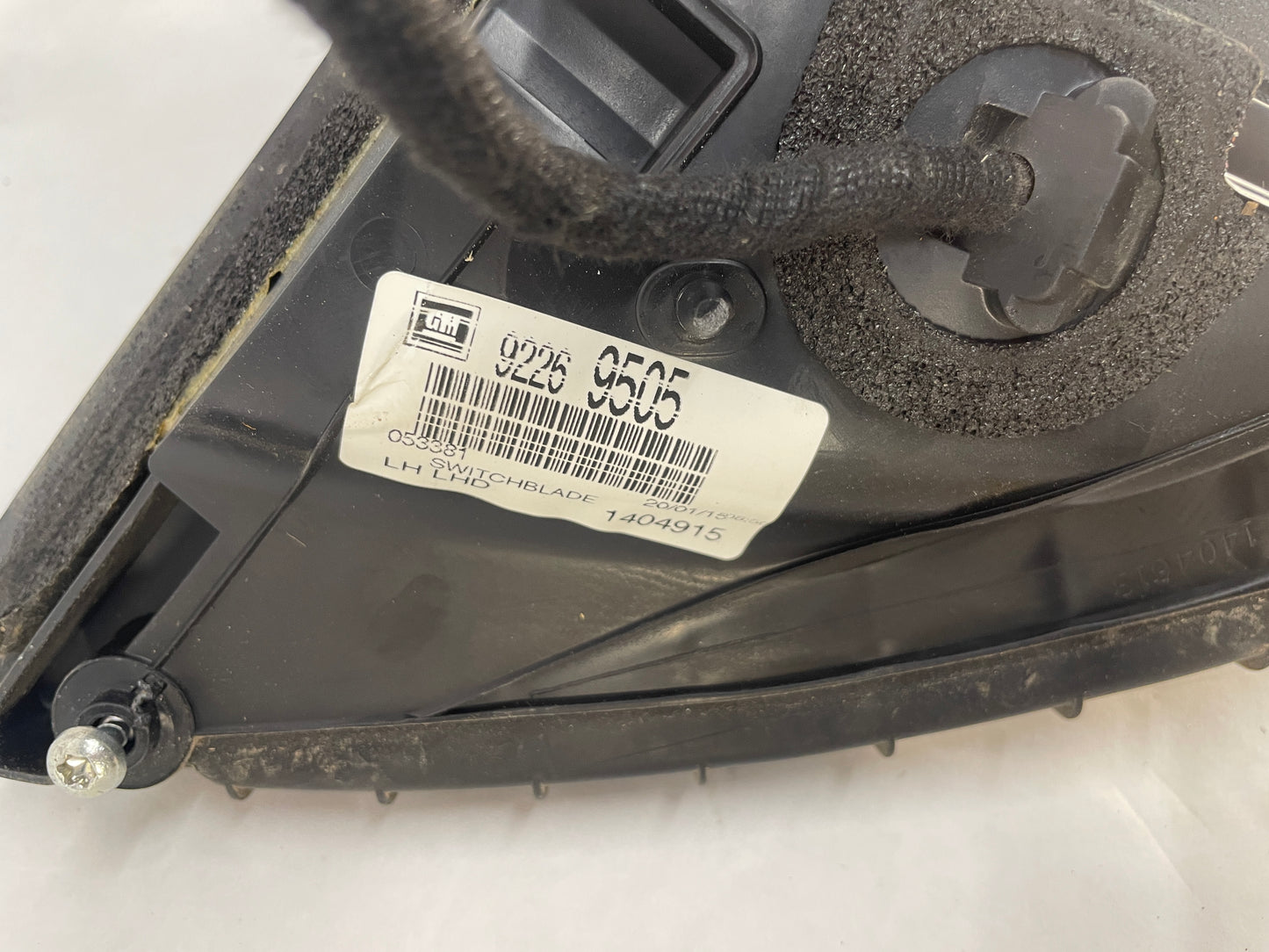 2015 Chevy SS Sedan LH Driver Exterior Out Side Mirror Silver OEM