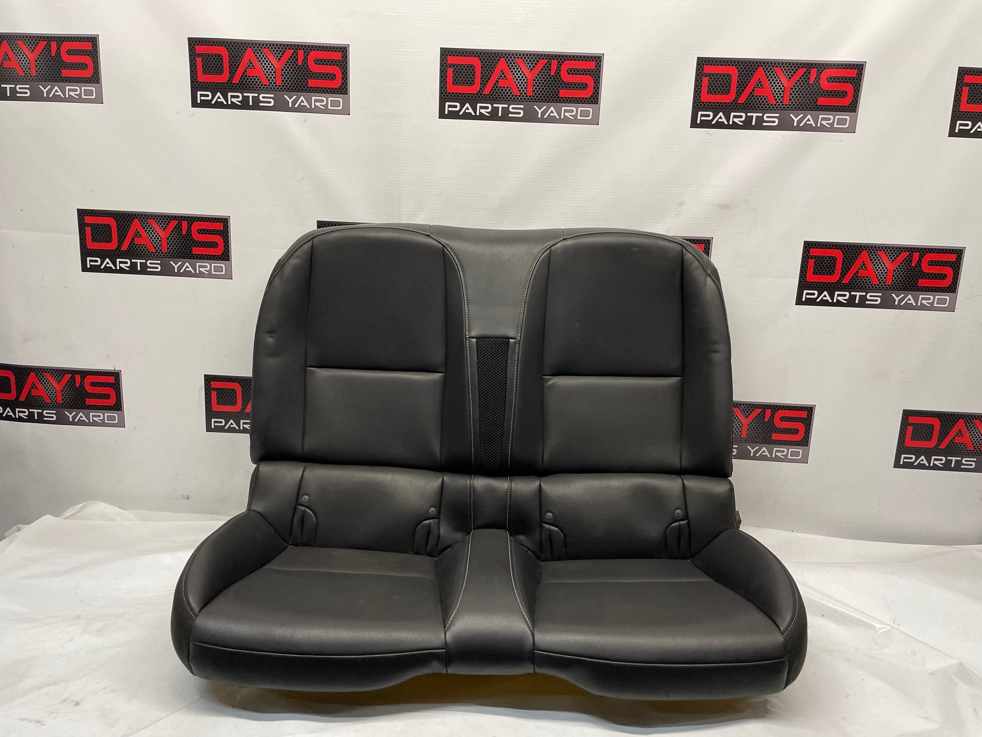 2012 Chevy Camaro SS Convertible Black Leather Rear Seat OEM - Day's Parts Yard
