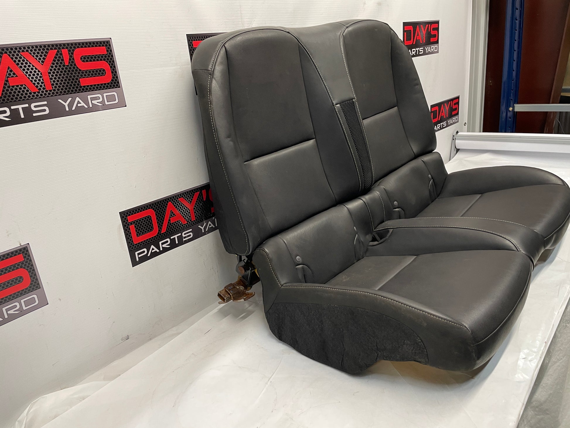 2012 Chevy Camaro SS Convertible Black Leather Rear Seat OEM - Day's Parts Yard