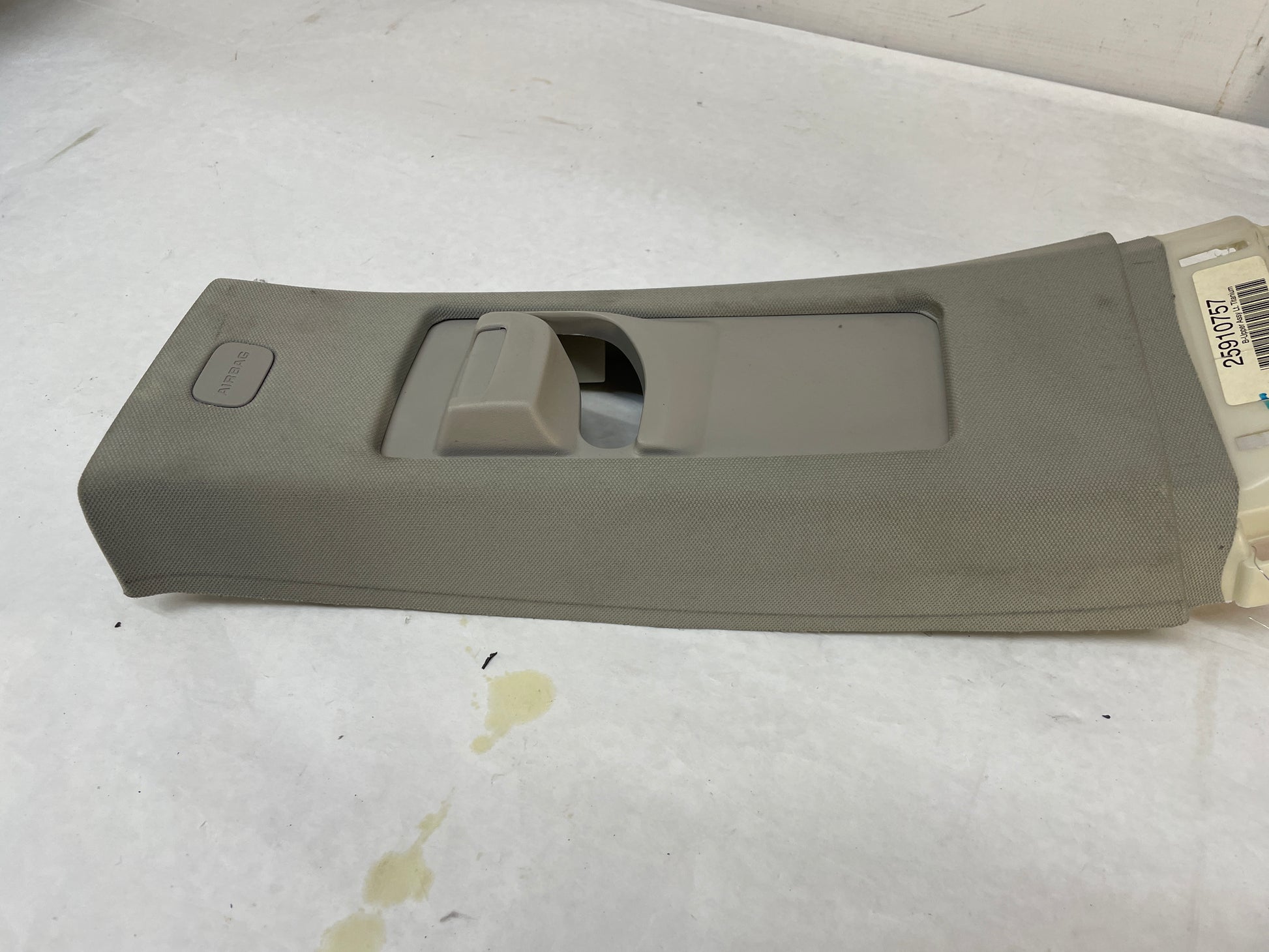 2009 Cadillac CTS-V Sedan RH & LH Upper B Pillar Seat Belt Trim OEM - Day's Parts Yard