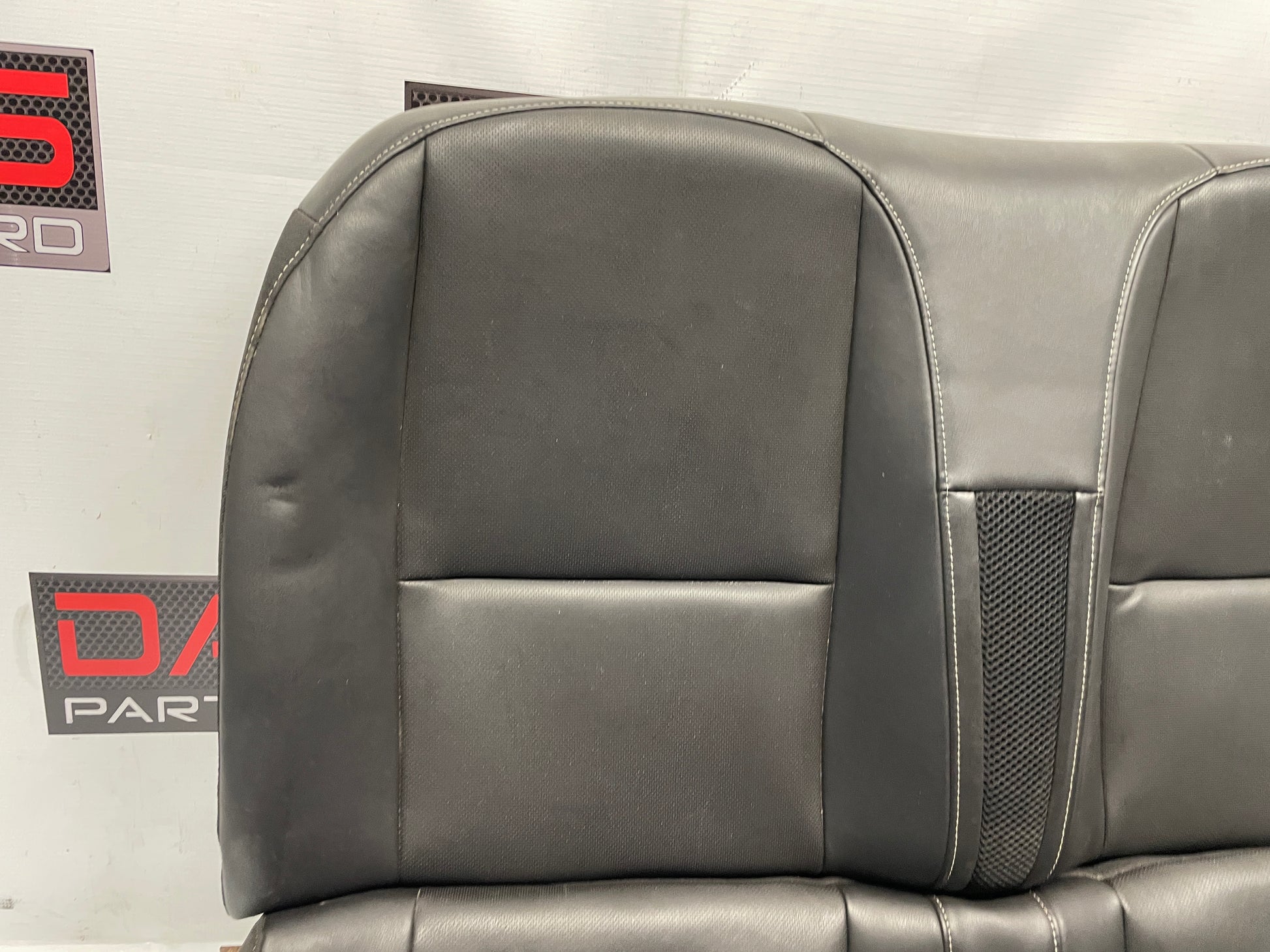 2012 Chevy Camaro SS Convertible Black Leather Rear Seat OEM - Day's Parts Yard