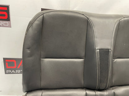 2012 Chevy Camaro SS Convertible Black Leather Rear Seat OEM - Day's Parts Yard