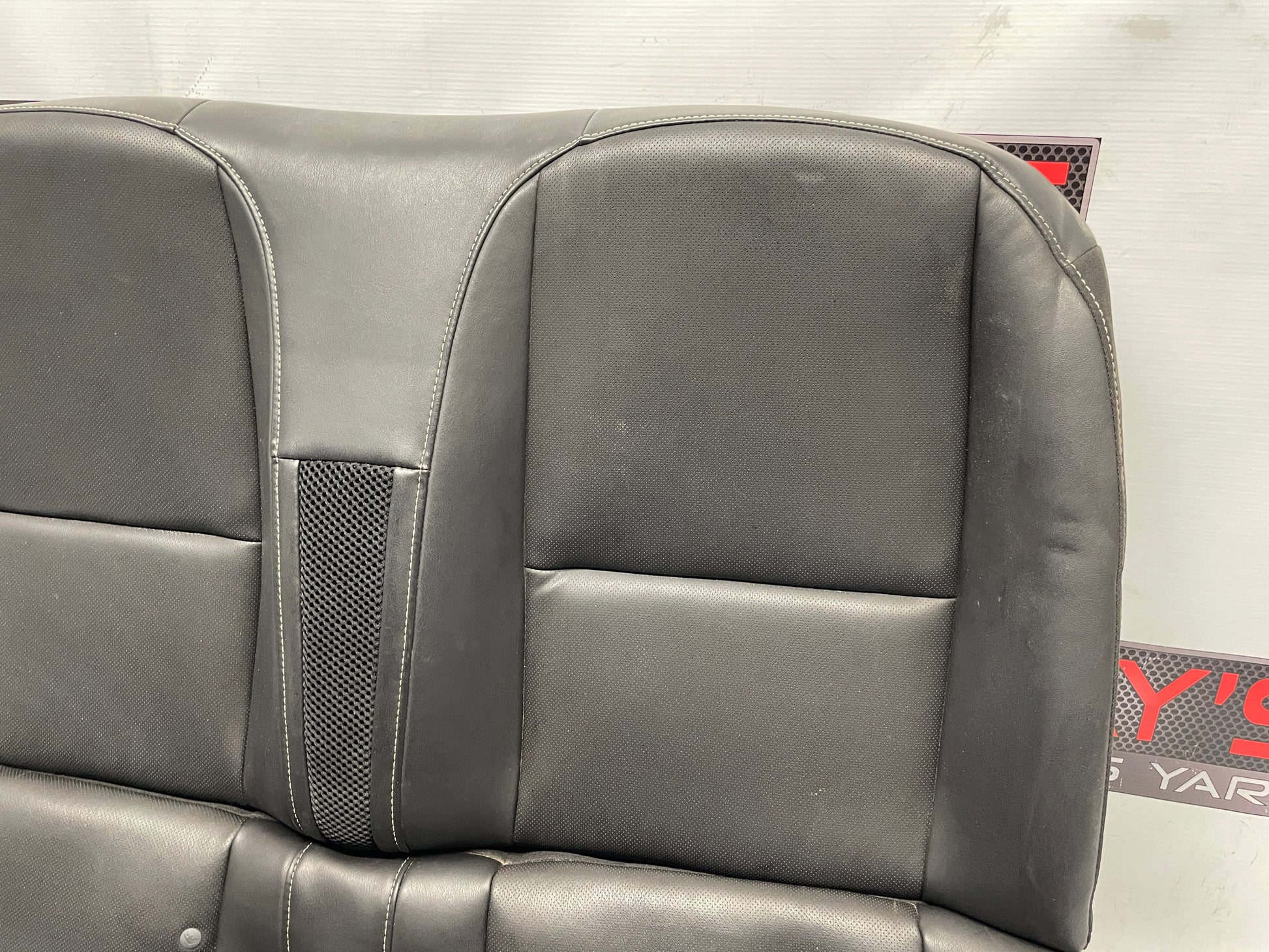 2012 Chevy Camaro SS Convertible Black Leather Rear Seat OEM - Day's Parts Yard