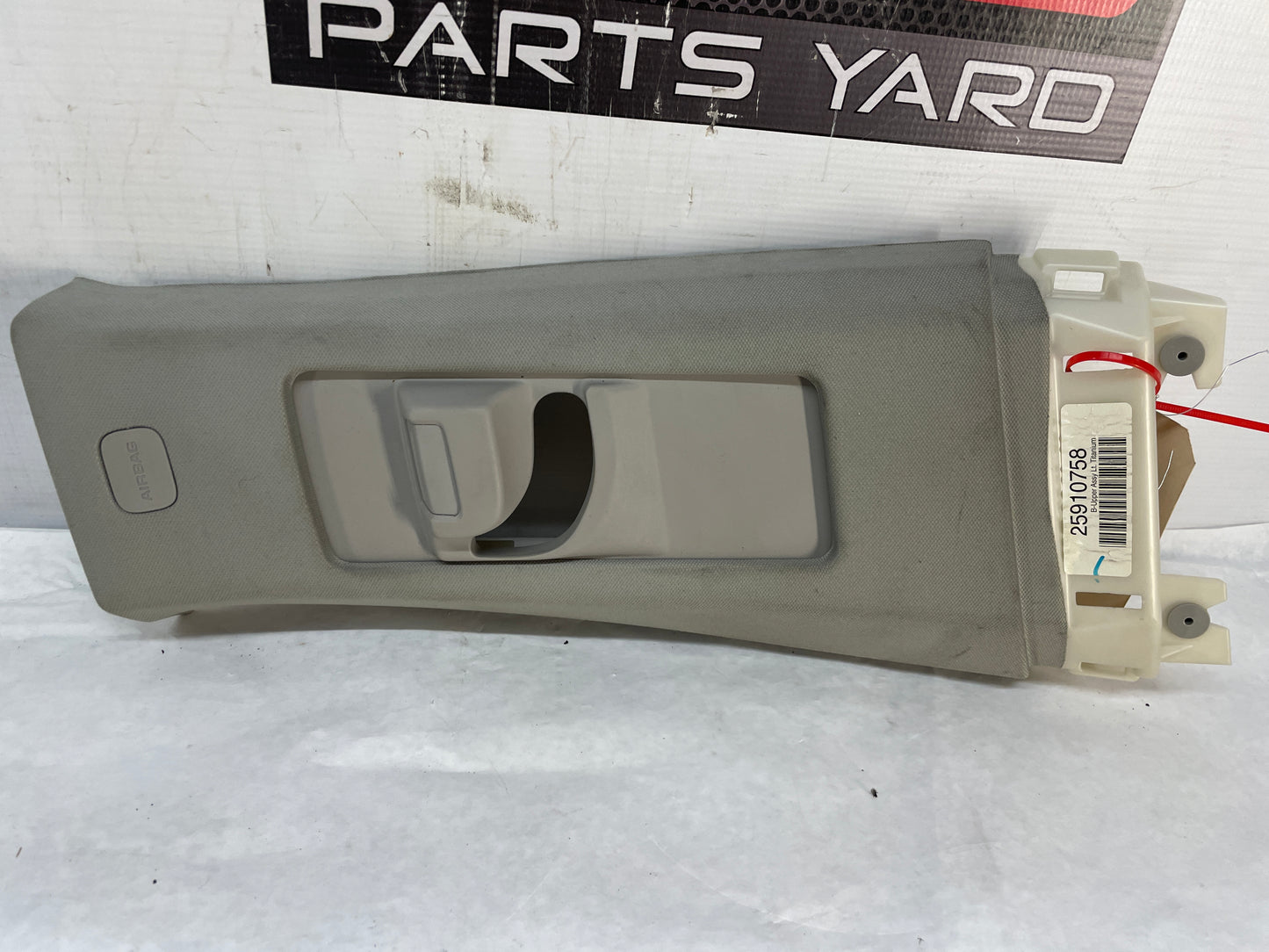 2009 Cadillac CTS-V Sedan RH & LH Upper B Pillar Seat Belt Trim OEM - Day's Parts Yard