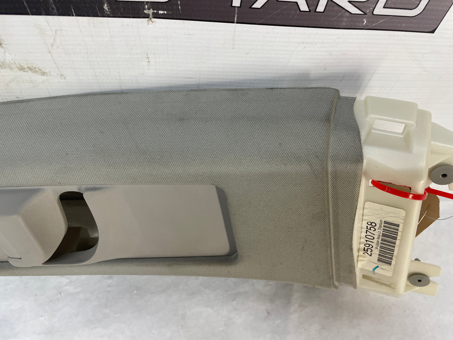 2009 Cadillac CTS-V Sedan RH & LH Upper B Pillar Seat Belt Trim OEM - Day's Parts Yard