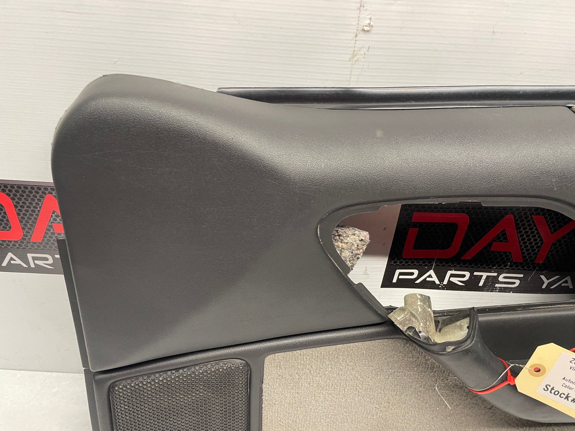 2002 Chevy Camaro Z28 RH Passenger Interior Door Panel Trim Ebony Black OEM - Day's Parts Yard