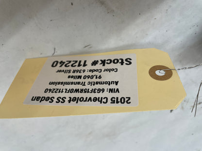 2015 Chevy SS Sedan LH Driver Rear Door Window Switch OEM