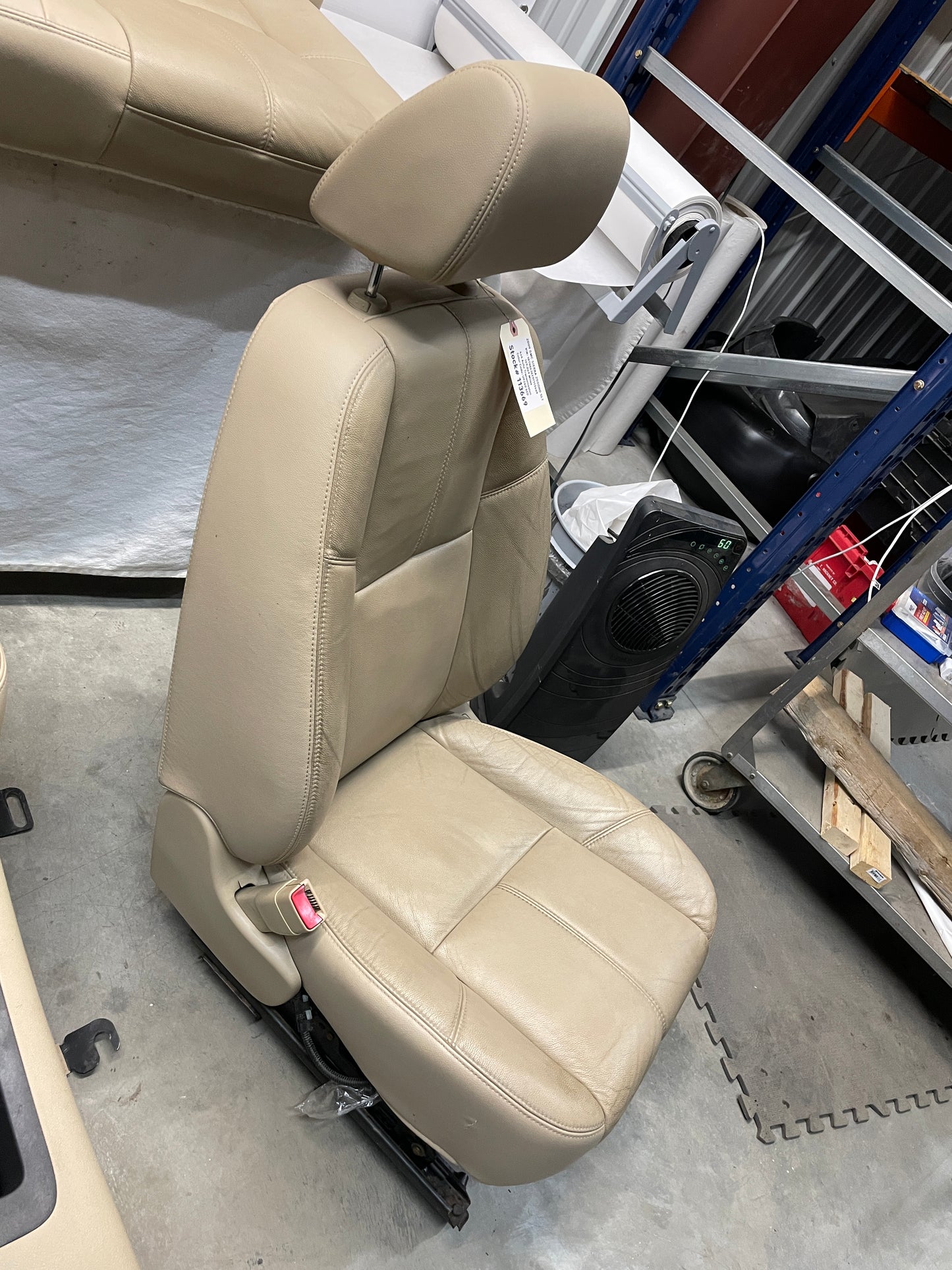 2009 GMC Sierra 2500HD SLT Seats Fronts and Rears Tan Cashmere OEM
