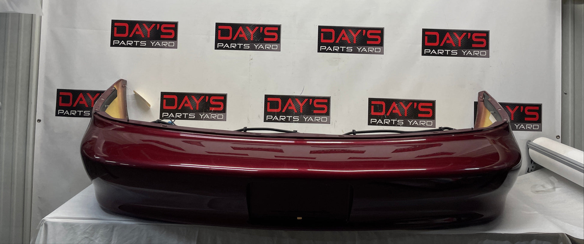 2002 Chevy Camaro Z28 Rear Bumper Cover Assembly Burgundy OEM - Day's Parts Yard