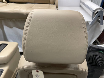 2009 GMC Sierra 2500HD SLT Seats Fronts and Rears Tan Cashmere OEM