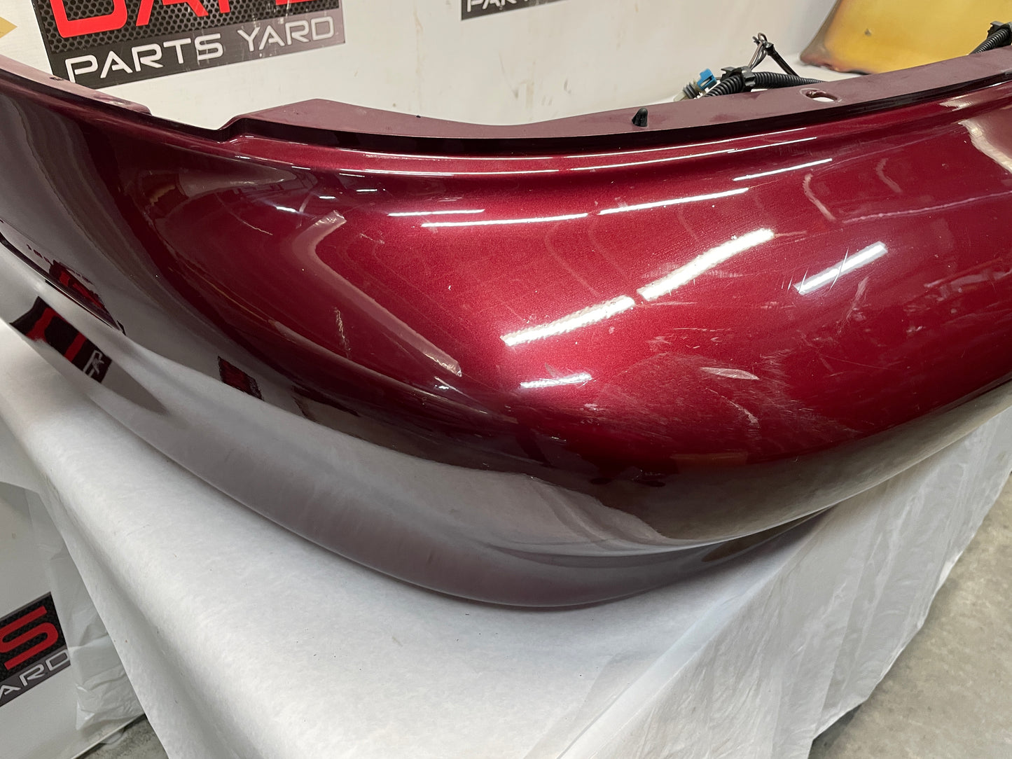 2002 Chevy Camaro Z28 Rear Bumper Cover Assembly Burgundy OEM - Day's Parts Yard