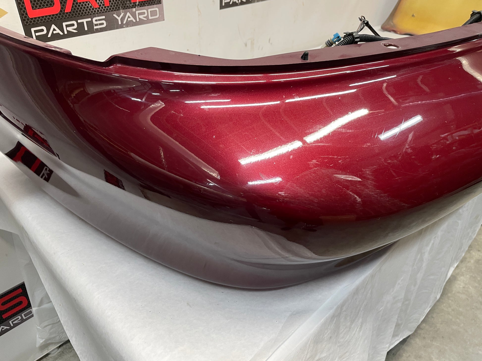 2002 Chevy Camaro Z28 Rear Bumper Cover Assembly Burgundy OEM - Day's Parts Yard