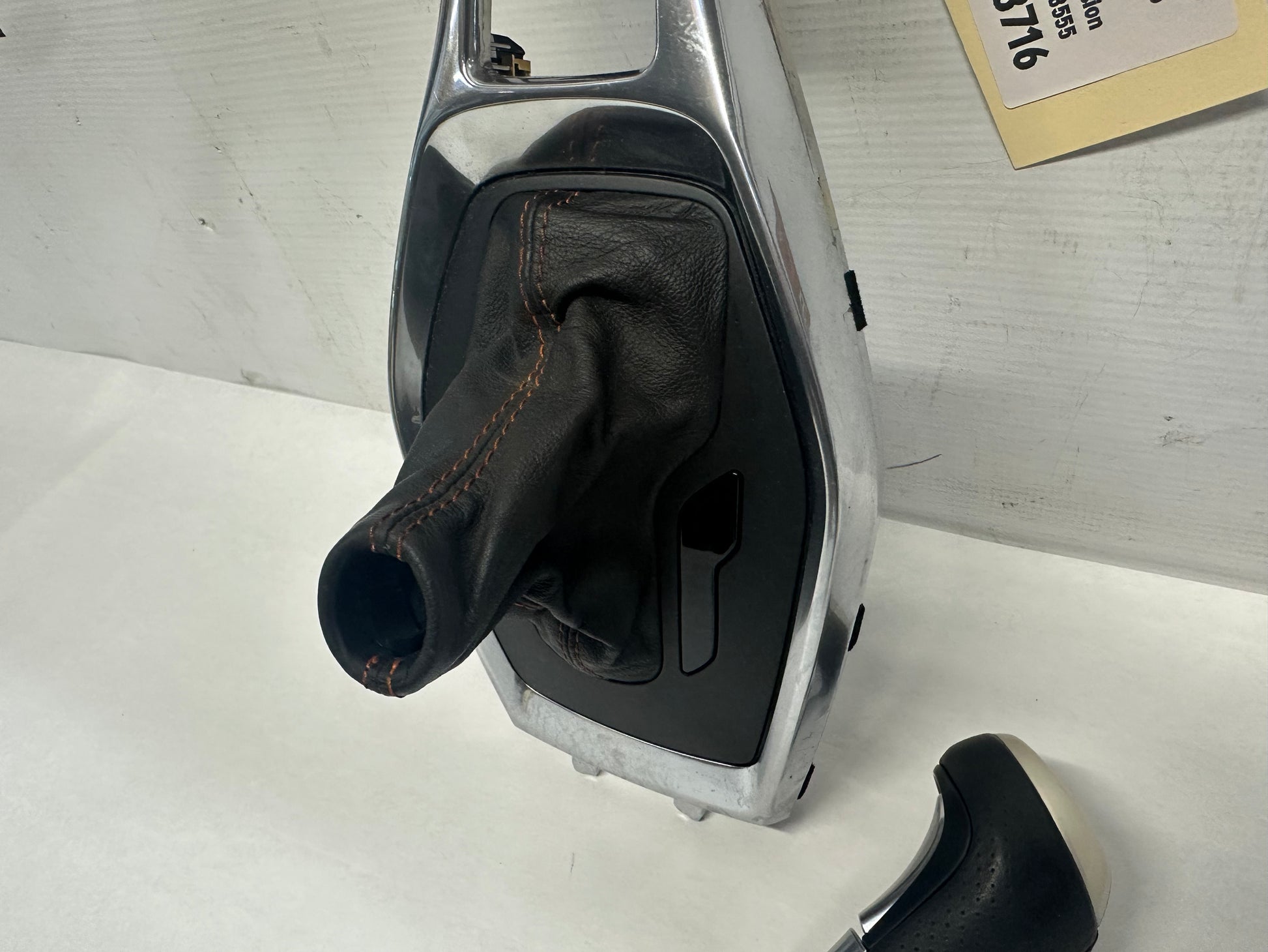 2017 Chevy Camaro SS Center Console Shifter Bezel Trim W/ Suede Boot and Knob OEM - Day's Parts Yard