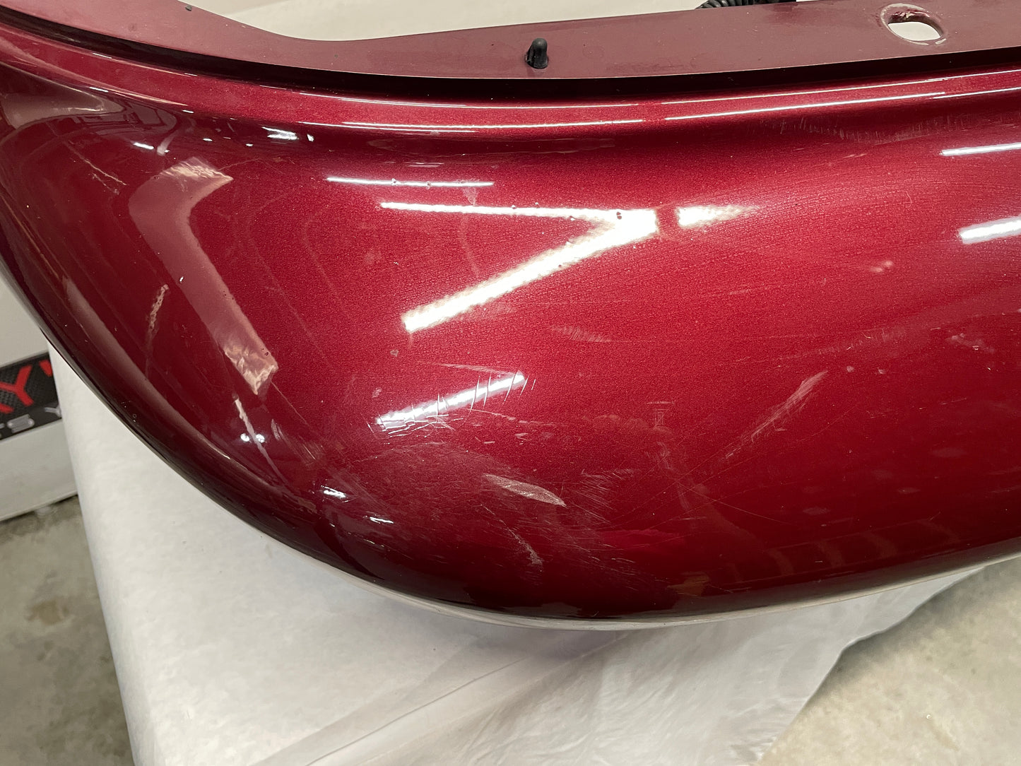 2002 Chevy Camaro Z28 Rear Bumper Cover Assembly Burgundy OEM - Day's Parts Yard