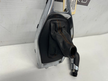 2017 Chevy Camaro SS Center Console Shifter Bezel Trim W/ Suede Boot and Knob OEM - Day's Parts Yard