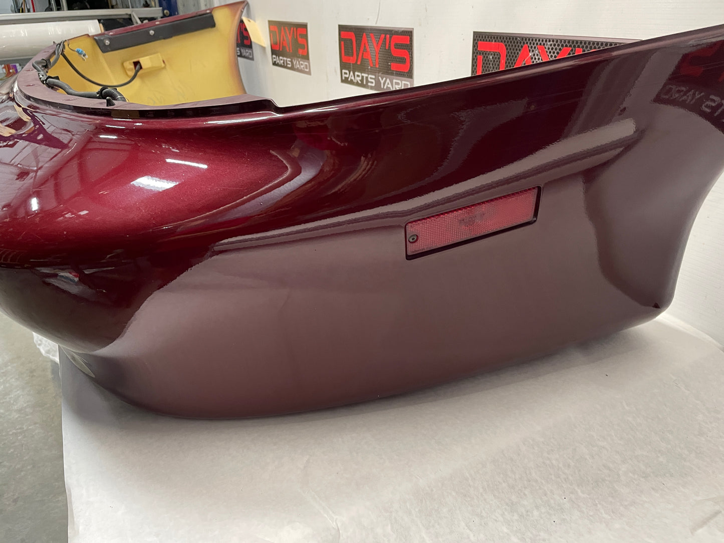 2002 Chevy Camaro Z28 Rear Bumper Cover Assembly Burgundy OEM - Day's Parts Yard