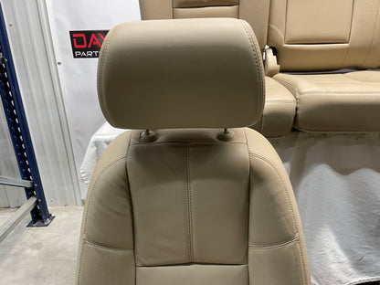 2009 GMC Sierra 2500HD SLT Seats Fronts and Rears Tan Cashmere OEM