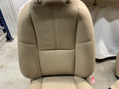 2009 GMC Sierra 2500HD SLT Seats Fronts and Rears Tan Cashmere OEM