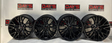 2008 Chevy C6 Corvette ZR1 ZR-1 Reproduction Wheels Fronts 18X8.5 Rears 19X10