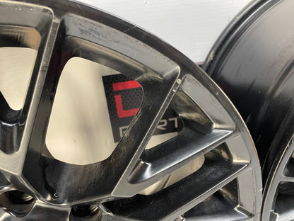 2008 Chevy C6 Corvette ZR1 ZR-1 Reproduction Wheels Fronts 18X8.5 Rears 19X10