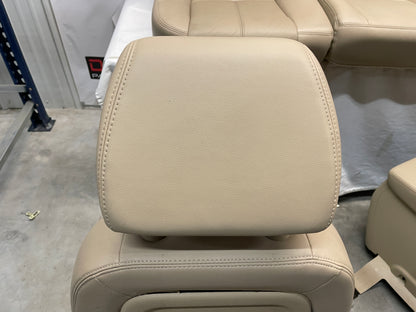 2009 GMC Sierra 2500HD SLT Seats Fronts and Rears Tan Cashmere OEM