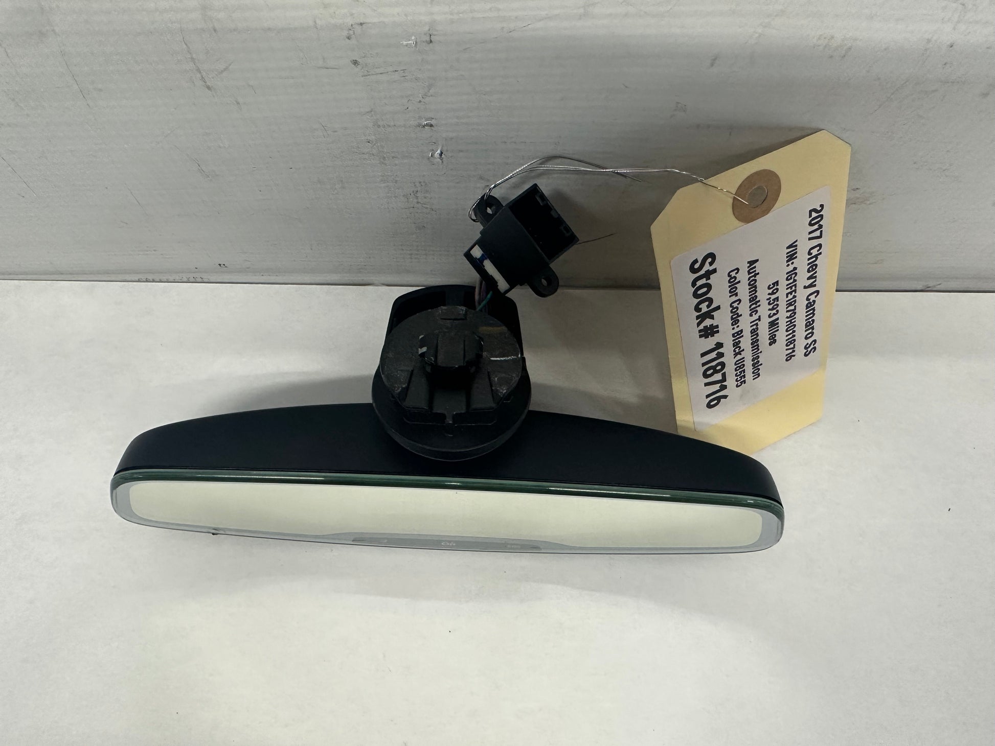 2017 Chevy Camaro SS Rearview Rear View Mirror Camera OEM - Day's Parts Yard