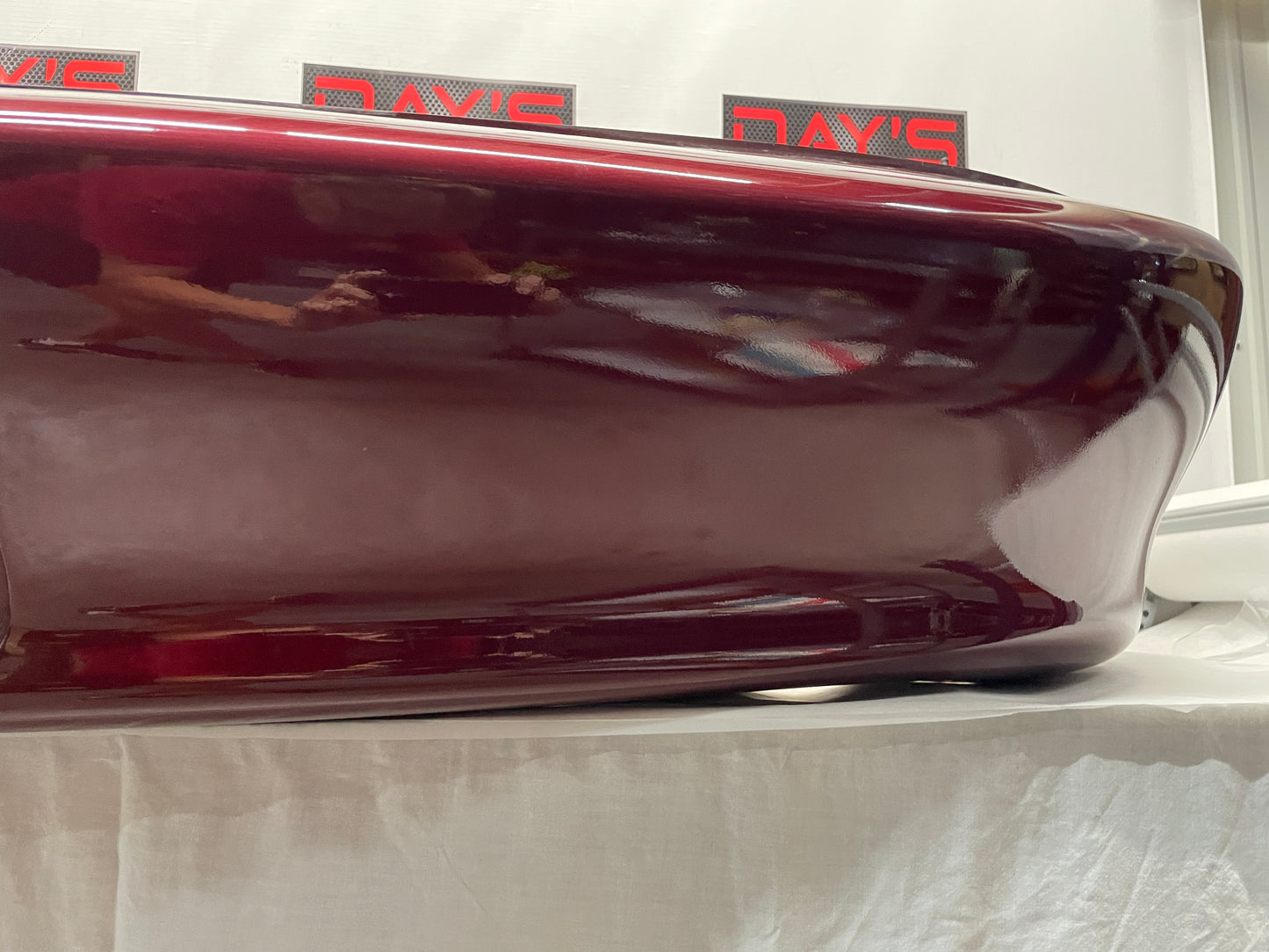 2002 Chevy Camaro Z28 Rear Bumper Cover Assembly Burgundy OEM - Day's Parts Yard