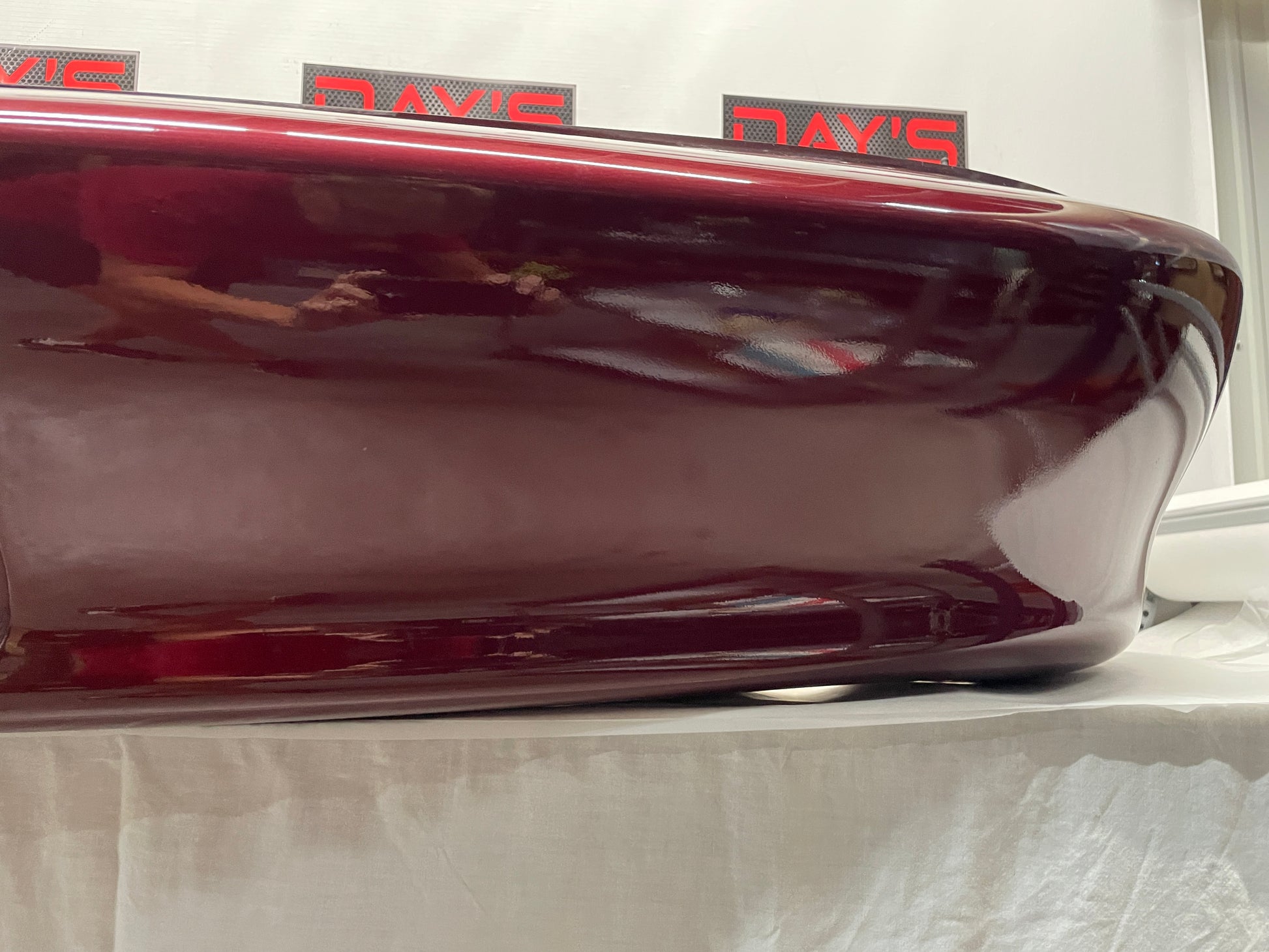 2002 Chevy Camaro Z28 Rear Bumper Cover Assembly Burgundy OEM - Day's Parts Yard